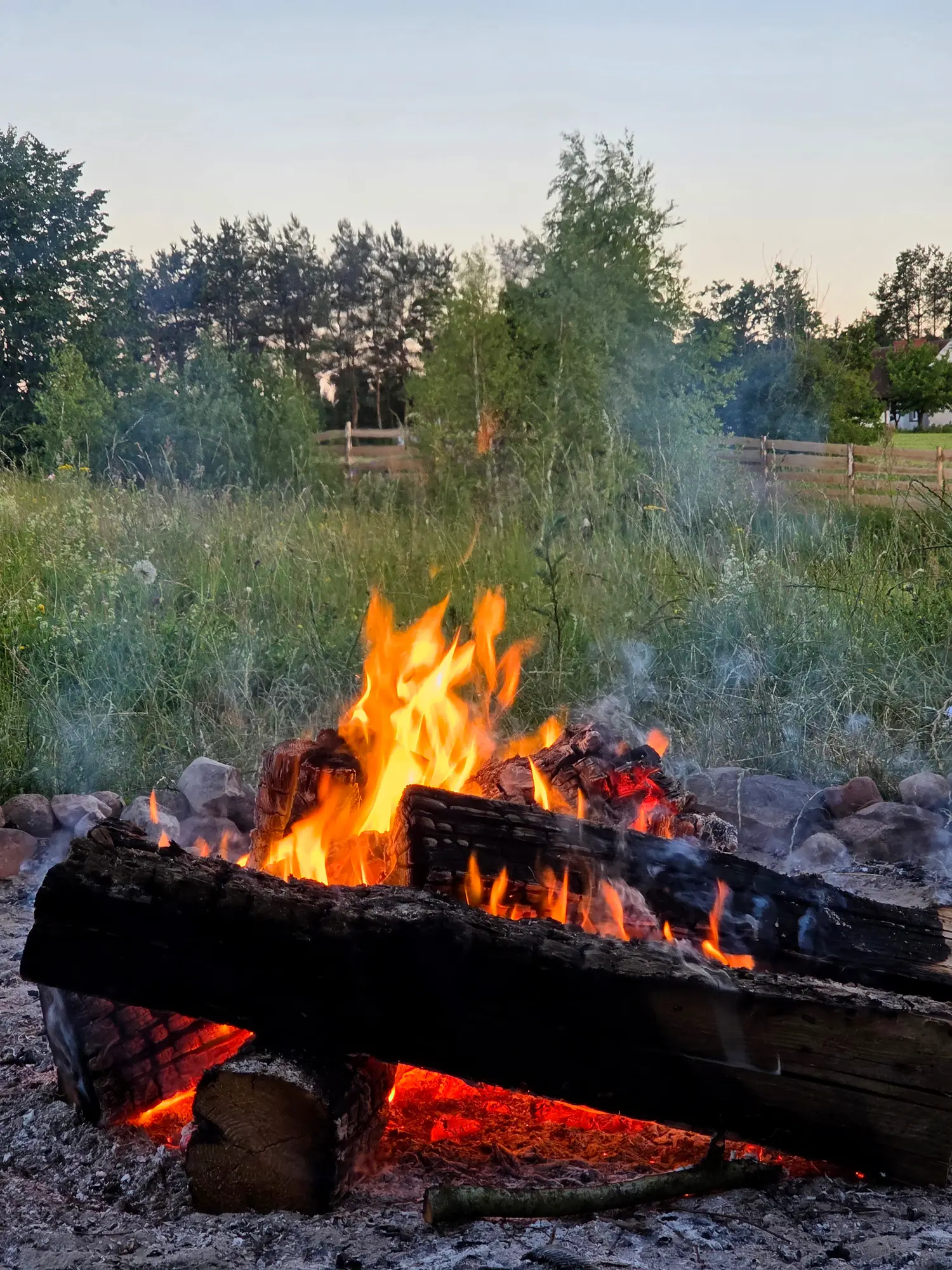 Lawendowy Dom Ognisko