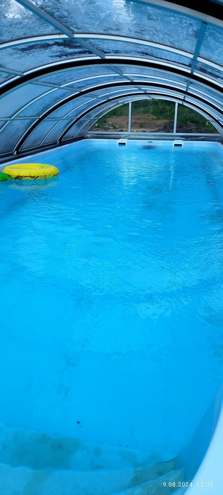 Lawendowy Dom basenik