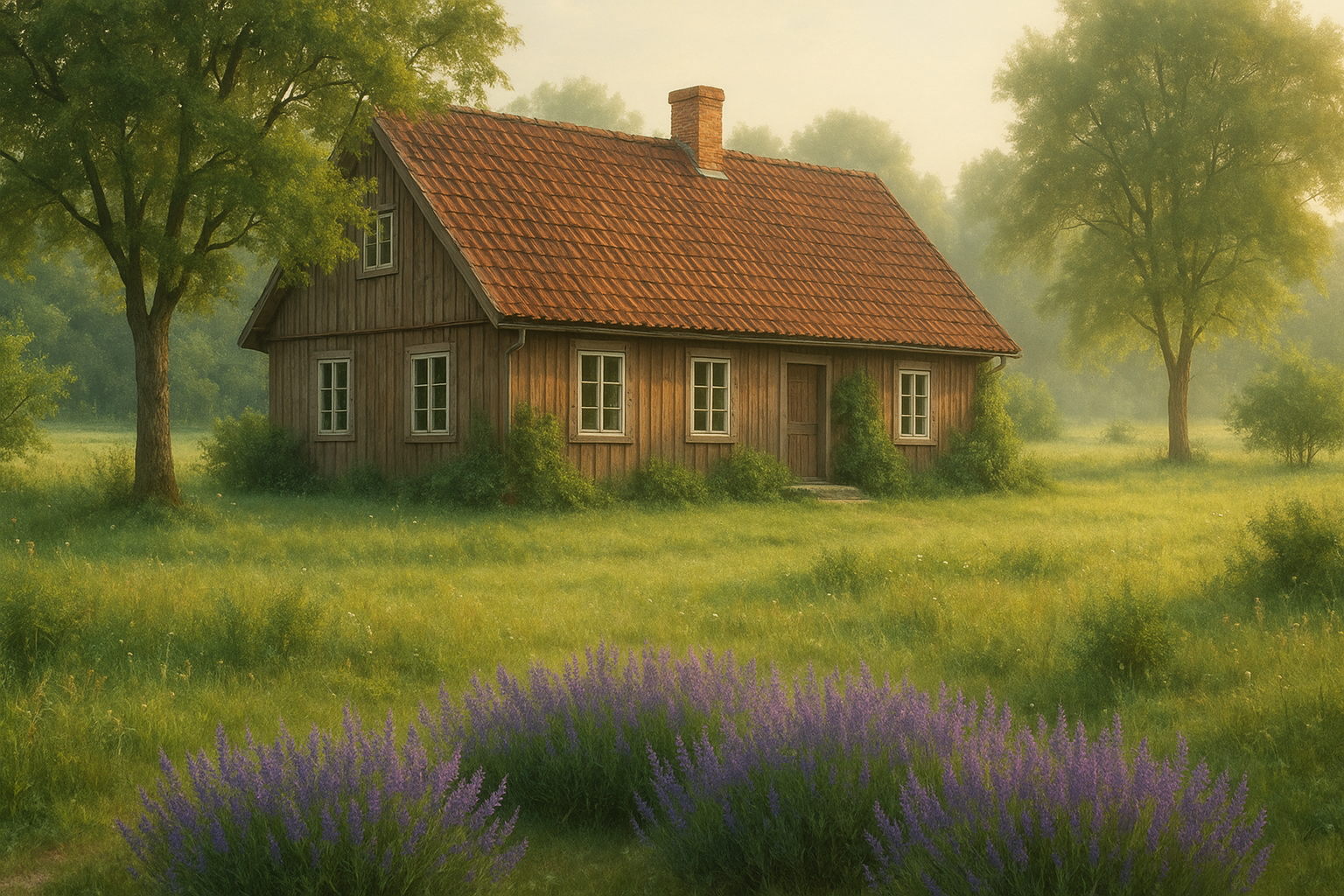 Spokojna agroturystyka na Warmii otoczona naturą i zielenią